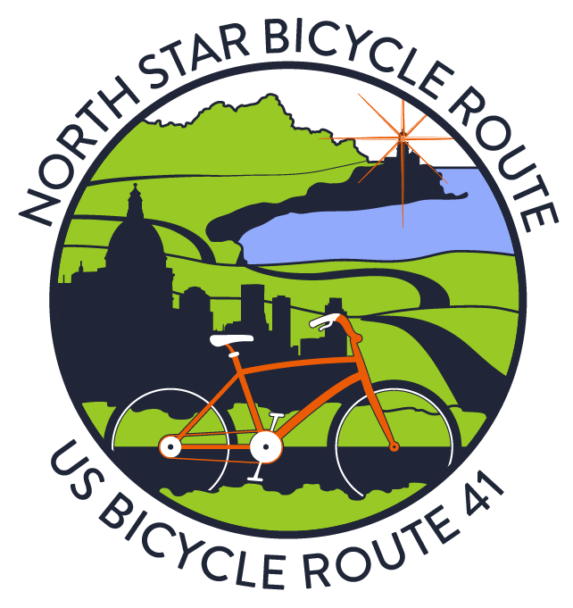 U.S. Bicycle Route 41 North Star Bicycle Route – US Bicycle Route 41 Logo